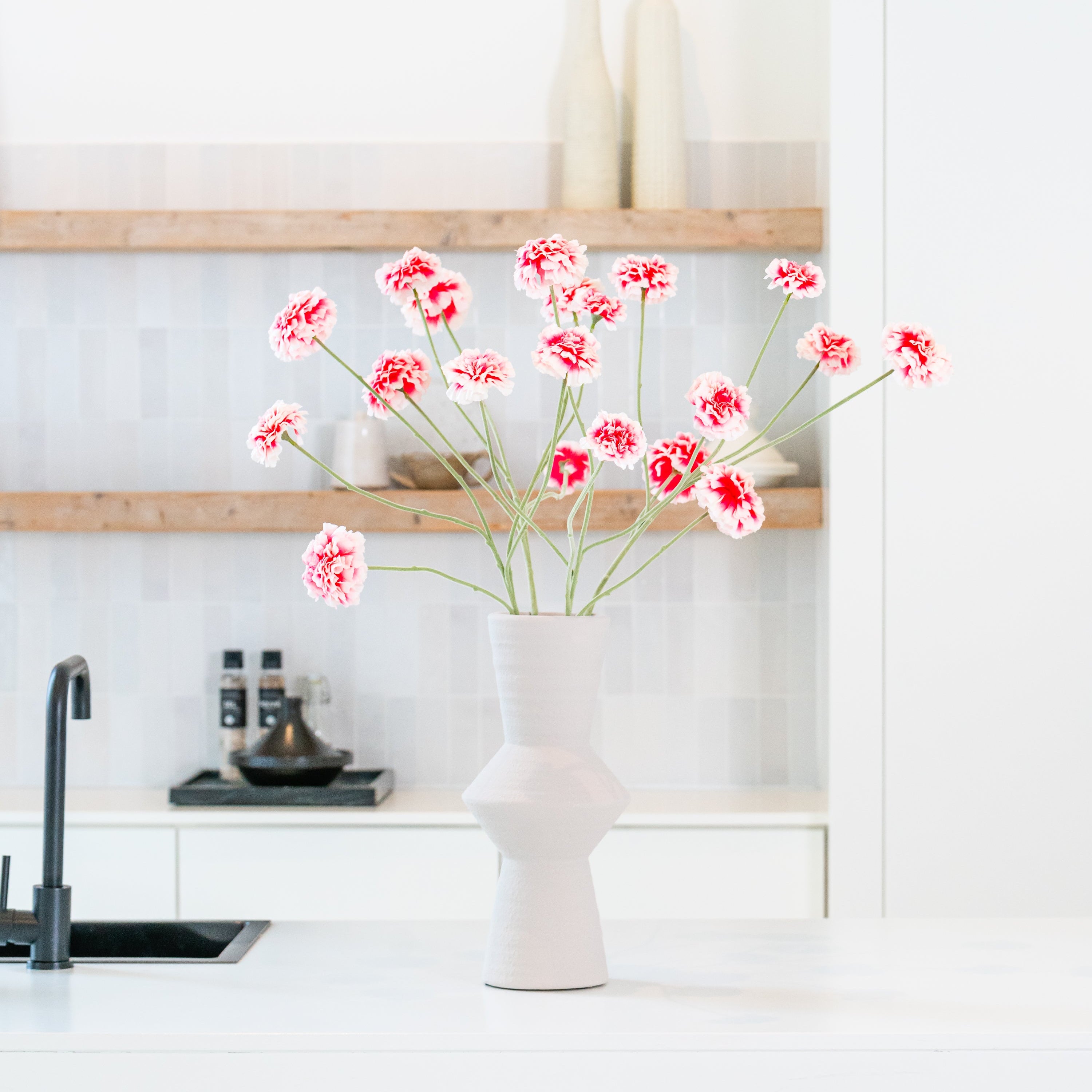 Bloemen set Zinnia