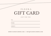 Fleora waardebon